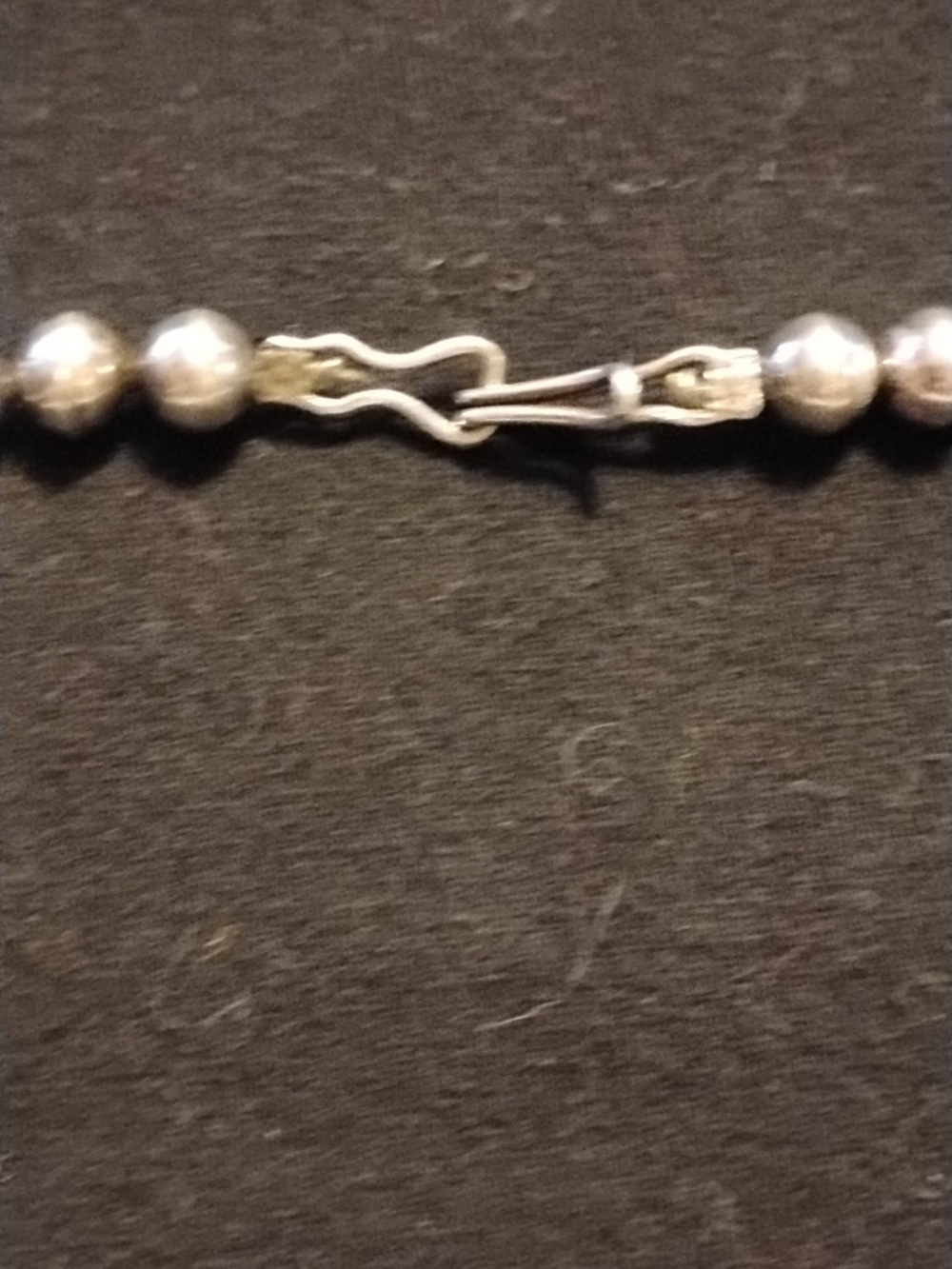 Beautiful Vintage Navajo Sterling Silver & Turquoise Squash Blossom Necklace - Picture 3 of 6